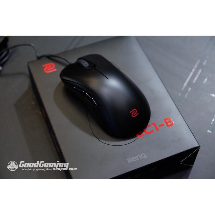 BenQ ZOWIE EC1B Divina Mouse Gaming eSports Biru Muda Tangan Kanan Ergonomis