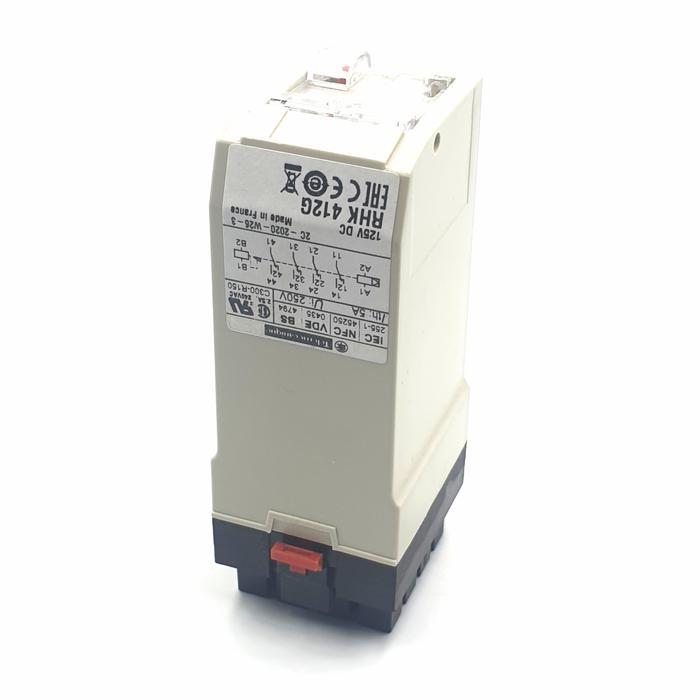 SCHNEIDER RHK 412G 125VDC PLUG IN RELAY LATCHING 4CO