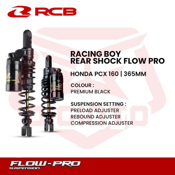 Shock Tabung Shockbreaker Rcb Flow Pro Pcx160 160 365Mm
