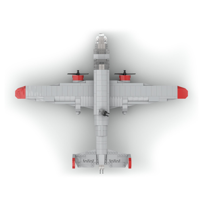 B-25 Mitchell 1:48 Scale 1087PCS Building Block Model Brick Military War Series NEW ADULT TOYS DIY
