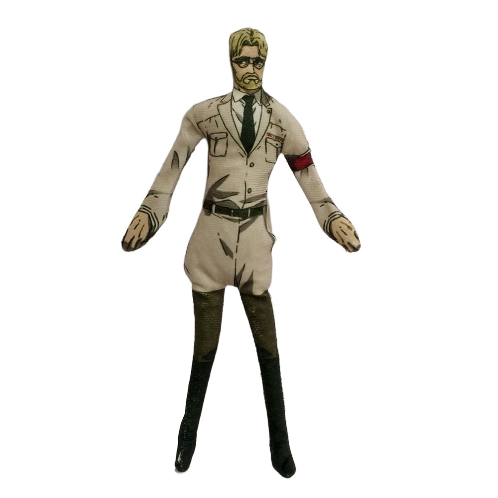Anime Levi Eren Jaeger Plush Levi Eren Jaeger Hange Zoe Plushies Doll Slender Twistable Shape