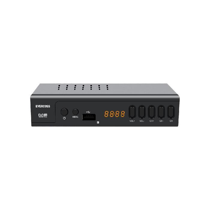NEW Evercoss Set Top Box / Evercoss STB Plus Max Megabox - stb murah Remot
