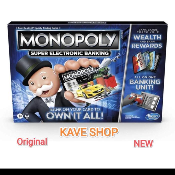 MONOPOLY Electronic Banking - Monopoly App Banking - Original - NEW