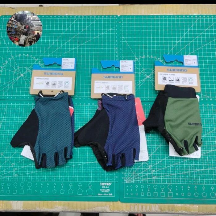 Sarung Tangan Sepeda Shimano Gravel Gloves Size M