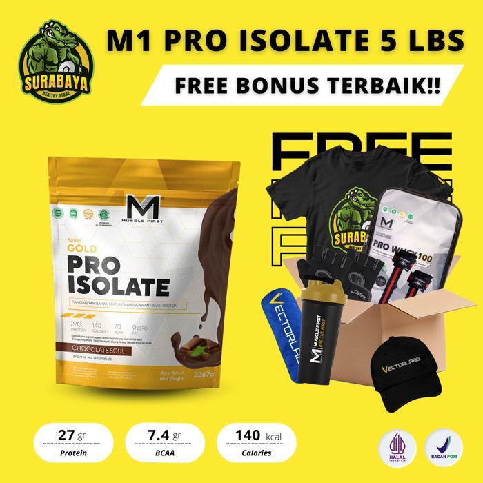 M1 Pro Isolate 5 Lbs Muscle First MuscleFirst Whey Protein Iso 5Lbs