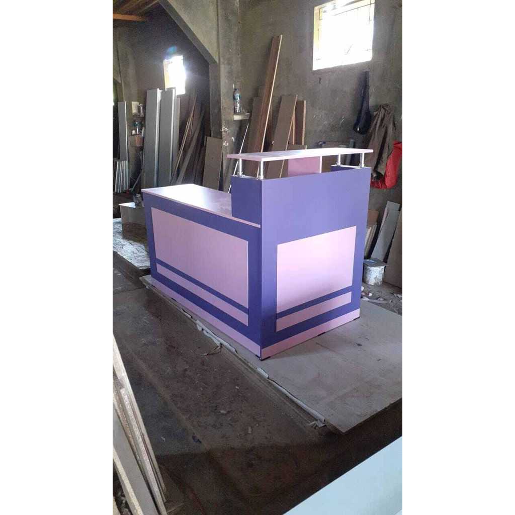 MEJA KASIR TOKO MINIMALIS / MEJA KASIR / MEJA KASIR ETALASE / MEJA KASIR LAUNDRY / MEJA KASIR TOKO T