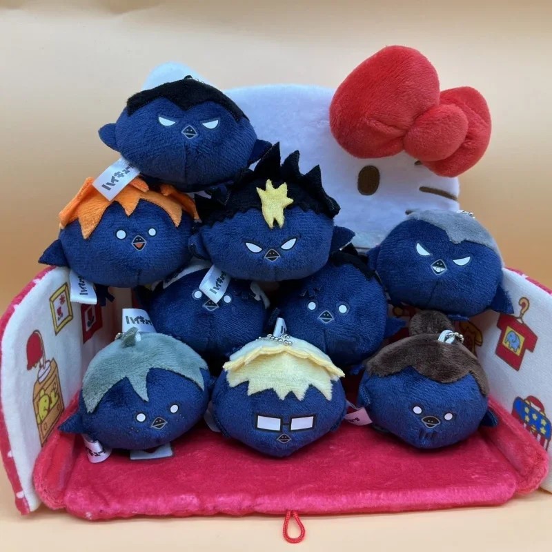 Haikyuu Anime Crow Sugawara Koushi Ryunosuke Tanaka Plush Toys Hobbies Kawaii Stuffed Doll Bag