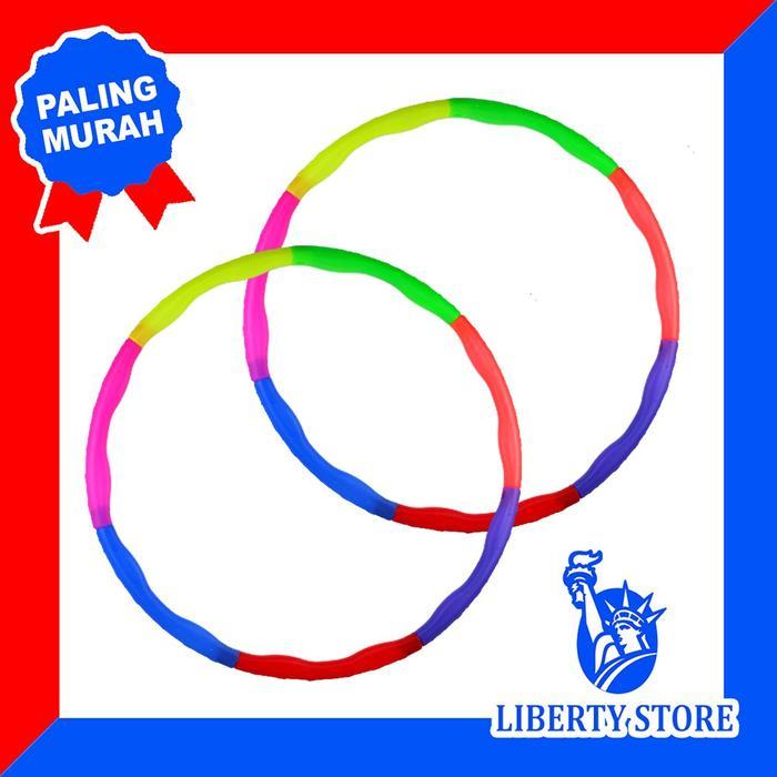 Bisa Gosend Hula Hoop Ring Plastik / Hula Hoop Besar / Hola Holla Dancing Anak Dewasa