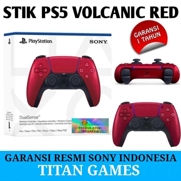 Stik PS5 Dualsense Original Sony Wireless Stik PS5 Volcanic Red