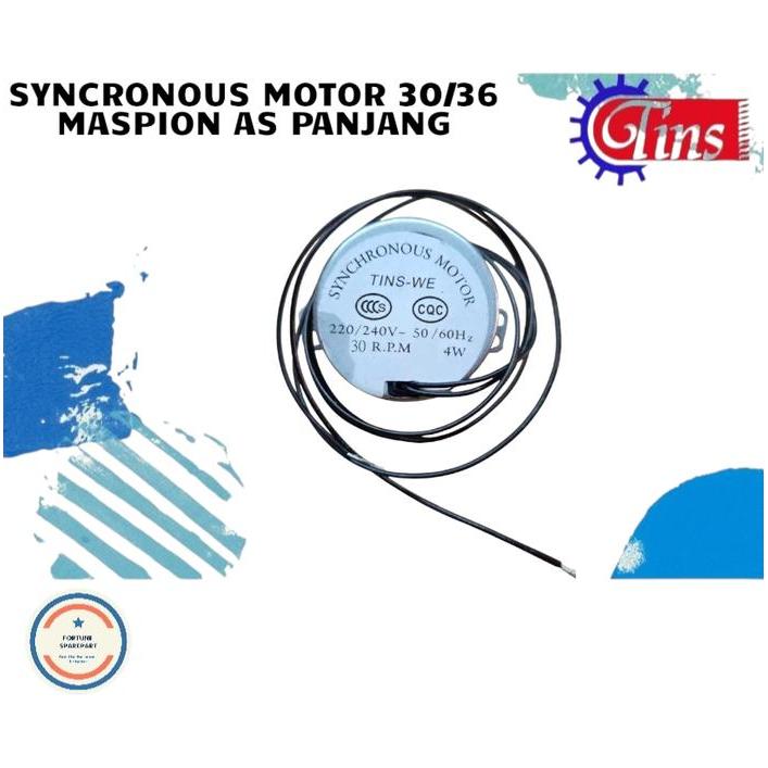 Bisa E-Faktur Syncronous Motor 30/36 Maspion As Panjang