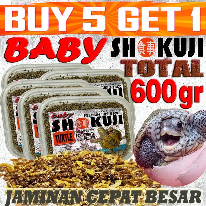 Bp Shokuji Baby Turtle Food Brazil Res Cst Ast Aligator Pelet Makanan Kura-Kura Air Hijau Brasil
