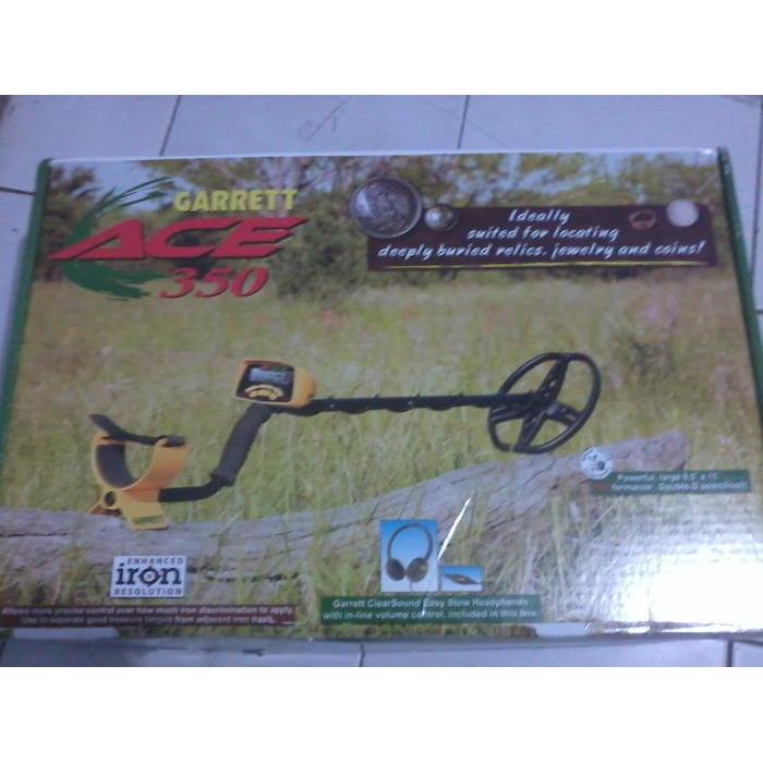 TERMURAH GARRETT ACE 350 GOLD METAL DETECTOR - DETEKTOR EMAS