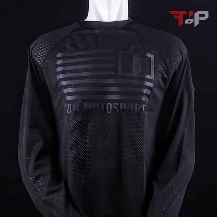 ICON JERSEY STACKER BLACK