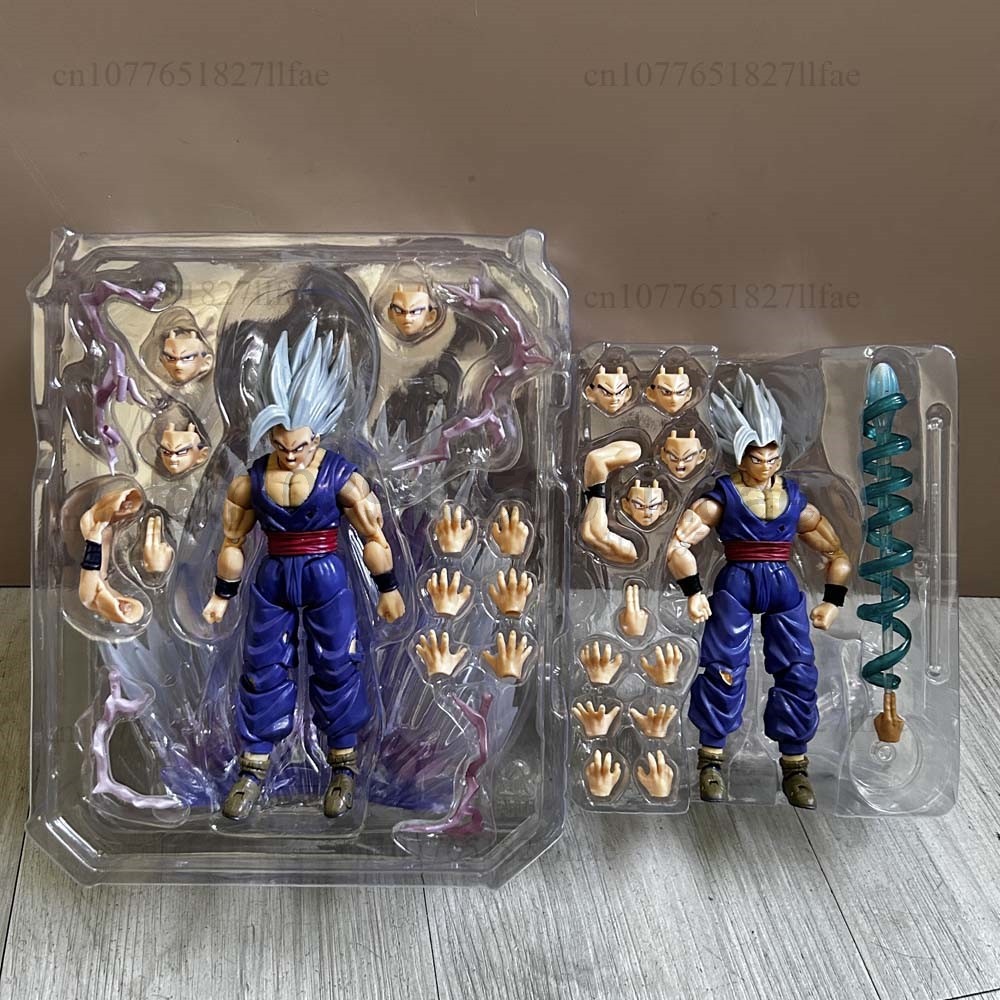 Dragon Ball Wild Beast Son Gohan Shf Exclusive CJ Edition Shf Son Gohan Beast Action Figure Model
