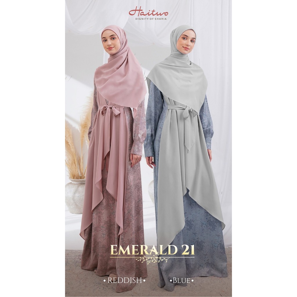 GAMIS HAITWO EMERALD 021/ BIG SALE DISKON 40%