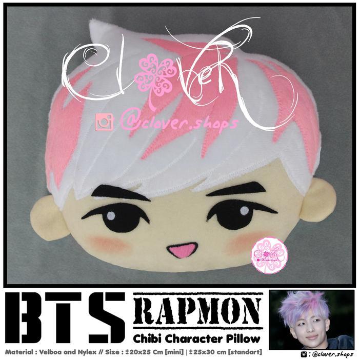 Chibi Pillow KPOP - BTS "RAPMON" [ MINI ]