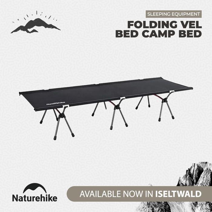 Kasur Lipat Naturehike XJC06 Folding Vel Bed Camp Bed NH20JJ009