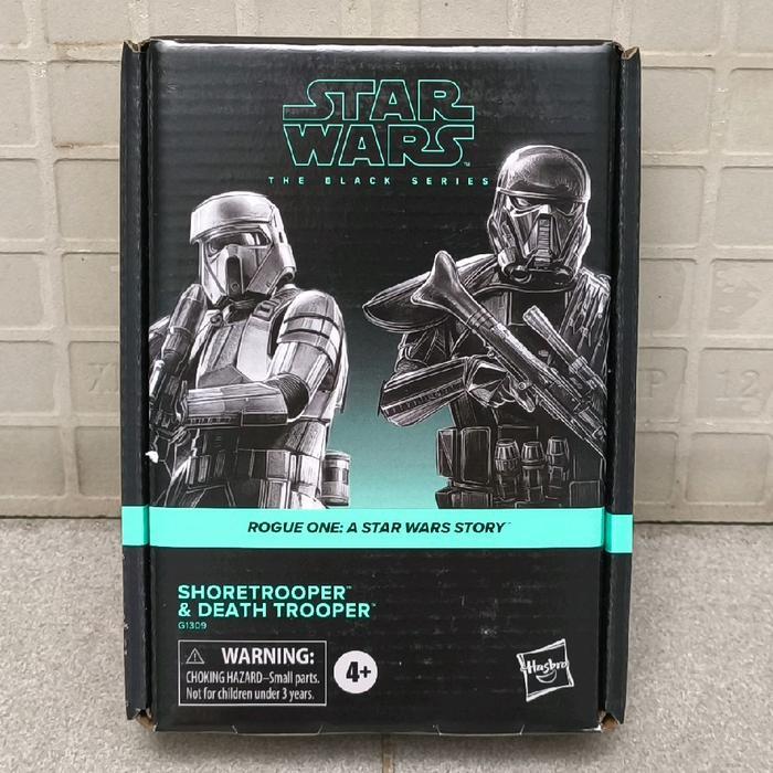 HASBRO STAR WARS BLACK SERIES SHORETROOPER & DEATH TROOPER 2-PACK ROGUE ONE