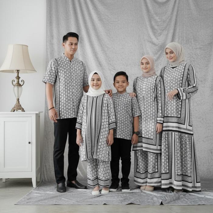 PROMO!!! Family Set Sajada Sarimbit Set Lebaran Rayon Premium Jumbo Busui Setelan Atasan Bawahan