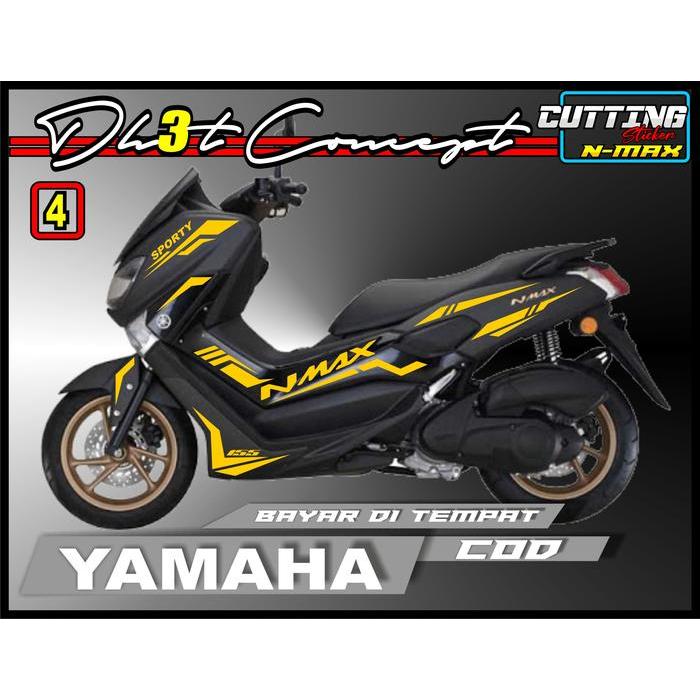 Premium Stiker Motor Nmax Sticker Striping Motor Yamaha Nmax Cutting Sticker Nmax 2019 Sticker Nmax