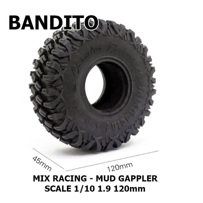 Ban RC Adventure V24 Mix Racing Mud Gappler 1.9 120mm