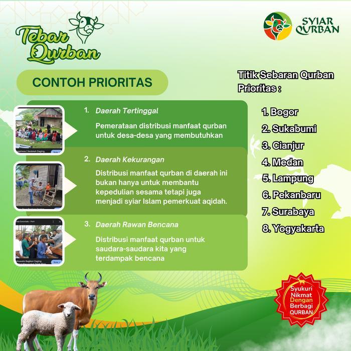 READY Domba Kambing Qurban (Berbagi Qurban) Full Distibusi Hewan Qurban -+ 20Kg