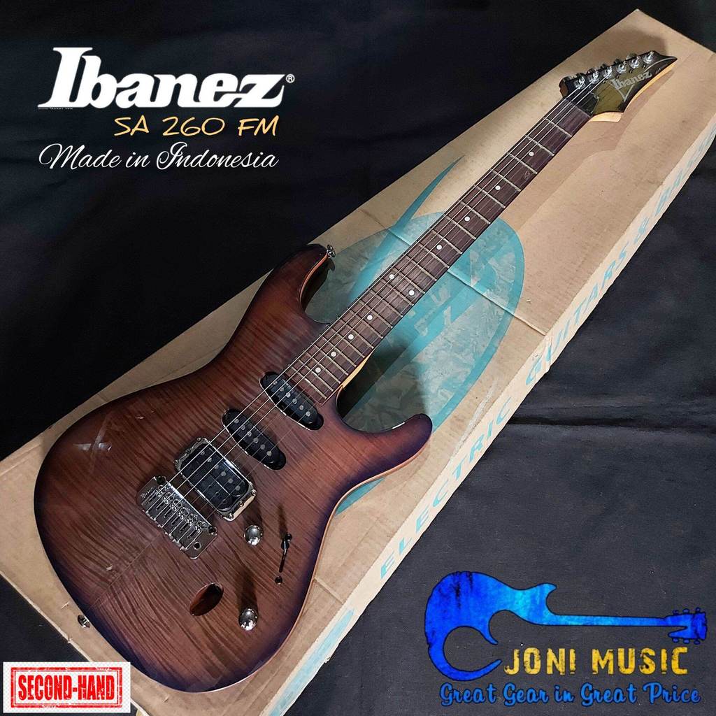 Gitar Ibanez S SA Series Original: SA 260 FM S 770 FM