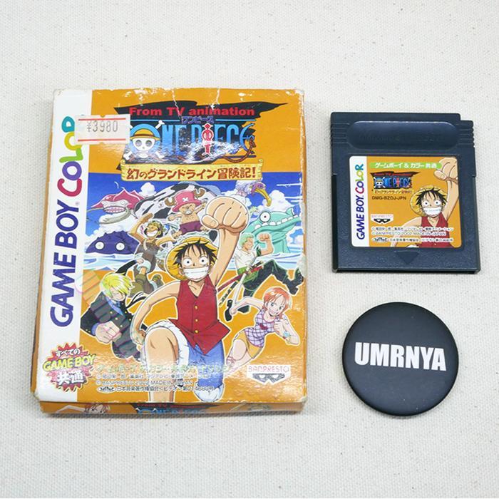 Kaset GameBoy Color From TV Animation One Piece GBC GBA NINTENDO