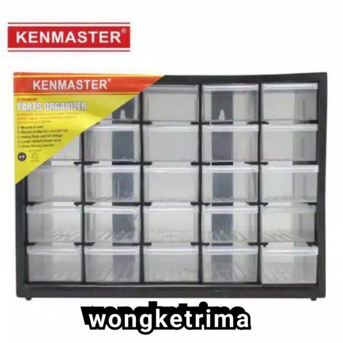 DISKON rak komponen elektronik Rako rak komponen kenmaster 25 slot rak susun READY STOCK
