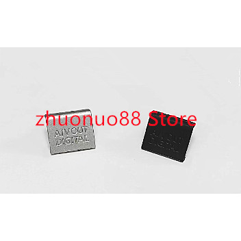 New USB Interface Cover Black & Silver For Canon IXUS70 IXY10 Digital Camera Repair Parts