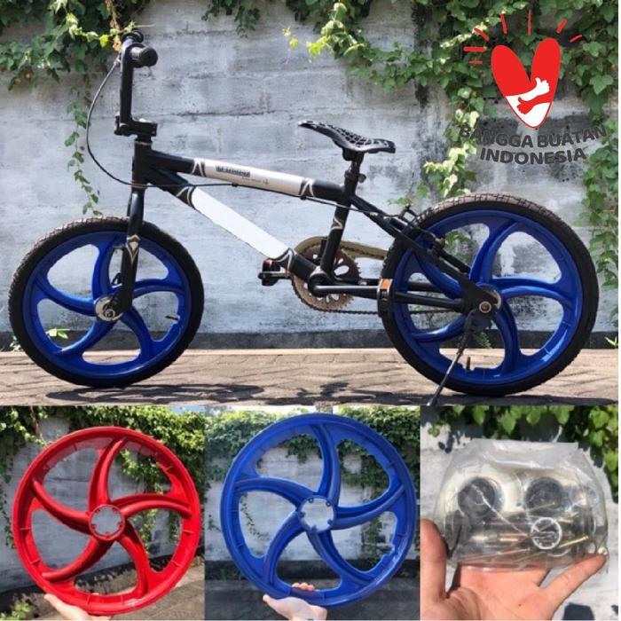 Premium Velg Sepeda Klewang Plastik Original