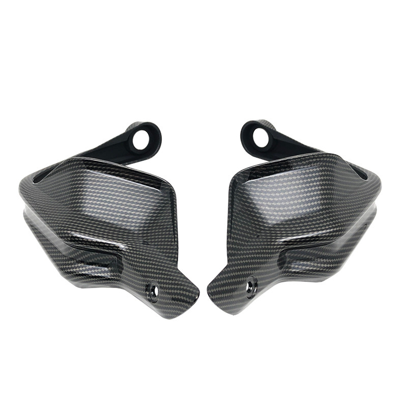 CARBON BLACK HANDGUARD HAND PROTECTION WIND SHIELD HAND GUARD FOR BMW R1200GS F800GS ADVENTURE