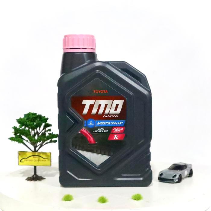 TERLARISS TOYOTA TMO AIR RADIATOR COOLANT 30/70 PINK 1 LITER CAIRAN PENDINGIN MOBIL MOTOR LONG