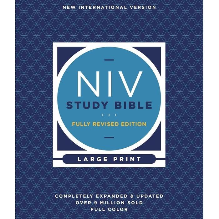 NIV Study Bible LARGE PRINT Hardcover