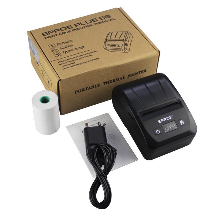 Mini Printer Bluetooth Eppos Ep5881Cetak Struk Kasir