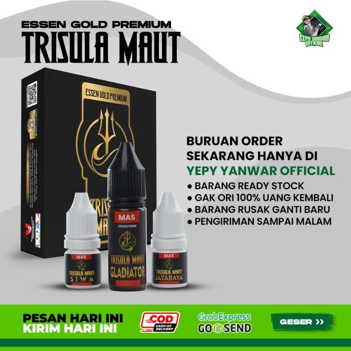 Cokershop- Essen Trisula Maut Gold Cepy Yanwar Essen Saja Mancing Ikan Mas Nila Bawal Bandeng Laut