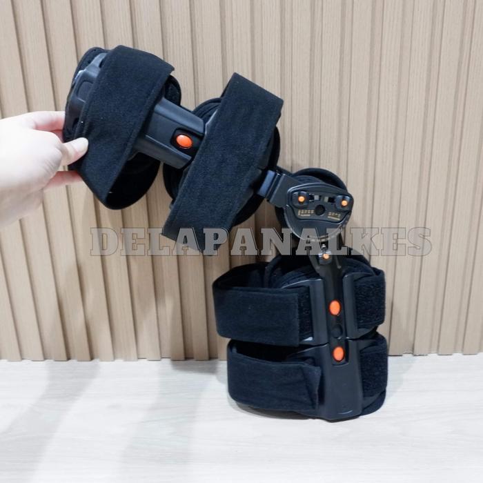 Redmallshop- Life Resources Knee Brace Rom Range Of Motion Penyangga Lutut Ligamen Ortopedi