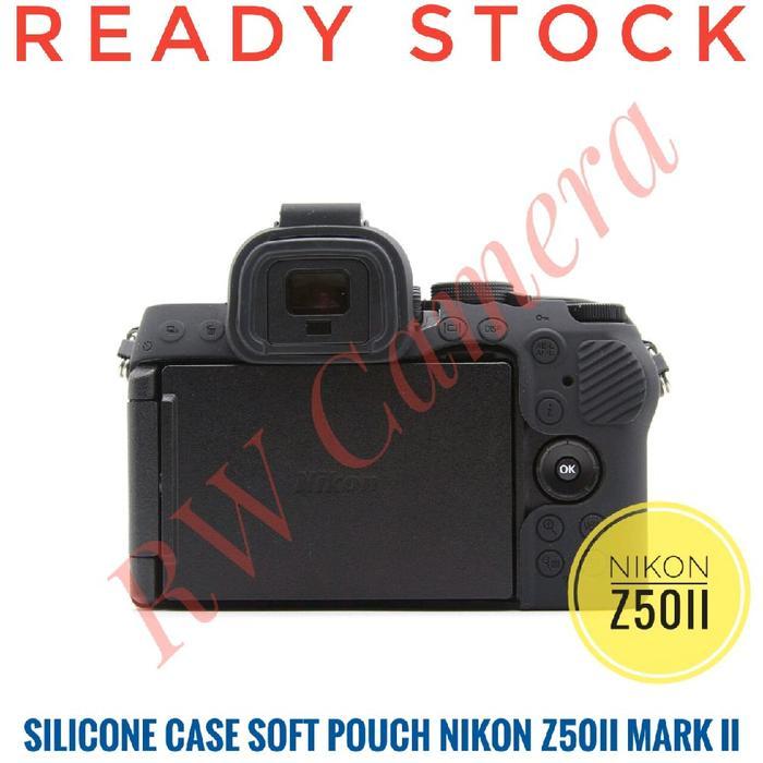 Amorasch- Z50Ii Silicone Case Nikon Z50 Mark Ii Sarung Karet Silikon Bag Tas Protective Armor Soft