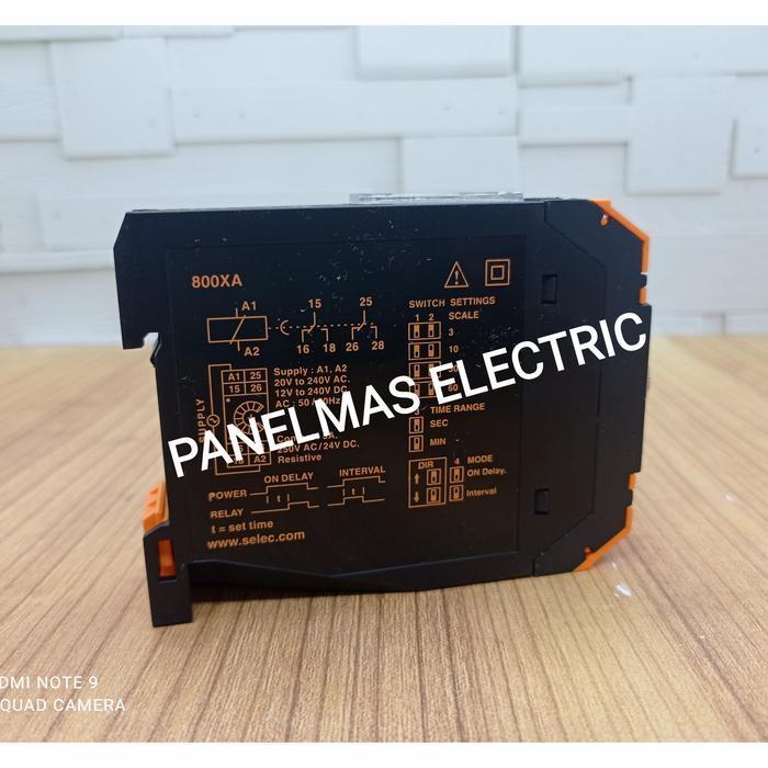 ANALOG TIMER DIN RAIL MOUNTING TYPE 800XA - SELEC SIAP KIRIM