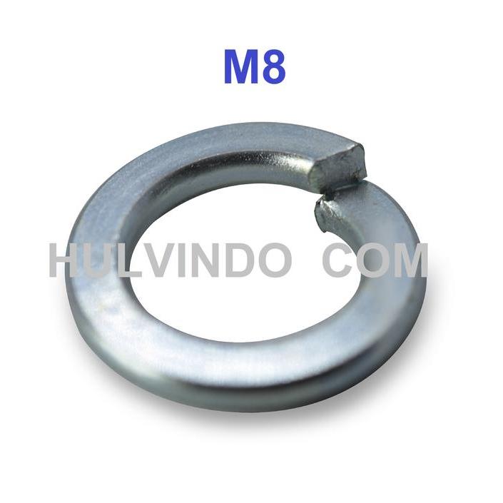 NEW RING PER / SPRING WASHER PUTIH M8