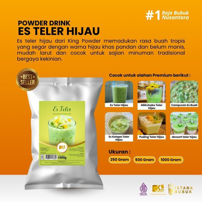 Promo Bubuk Minuman Rasa Es Teller Hijau Es Teler King Powder Original