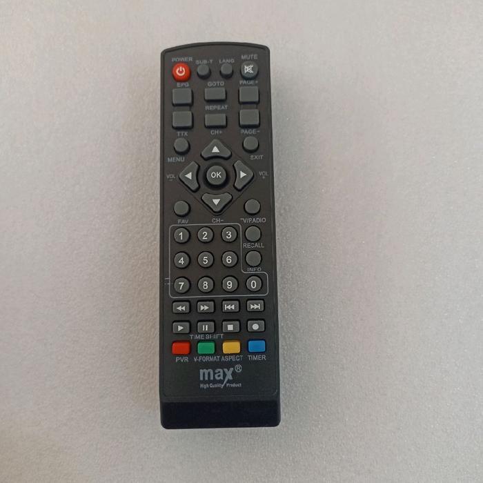 Remote Set Top Box DVB- T2 Advance Welhome Evercoss Hinomaru Infico Sanex Luby Noise T2 U001 U002 Ez