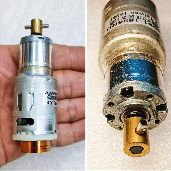 dinamo gearbox DC 12vol/ motor gearbox high torsi DC 12 vol