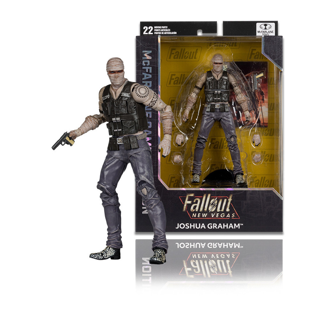 Mcfarlane Toys Gaming Edition 7in Fallout Wv1 Joshua Graham New VegasT45 Military Armor 76T60