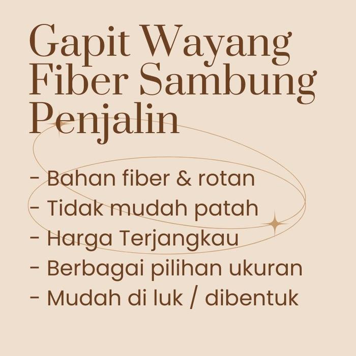 TERLARIS GAPIT FIBER SAMBUNG PENJALIN