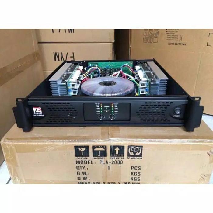 Power Ampli 2 Channel Pasline PLA-2000 PLA2000 PASLINE PLA 2000
