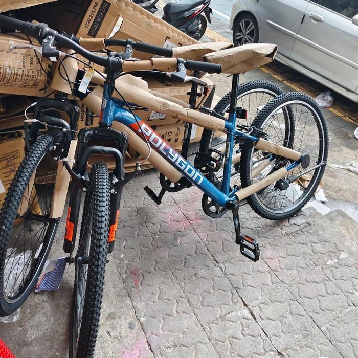 Sepeda Gunung/MTB 26 Inch Polygon Active Frame Alloy - Biru