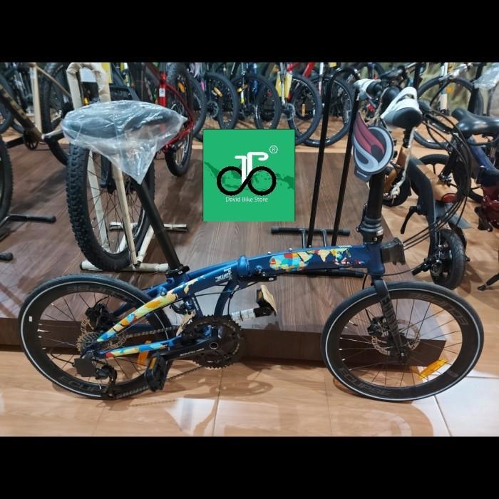Sepeda Lipat 22" Element Ecosmo Z9 451 Save The Earth