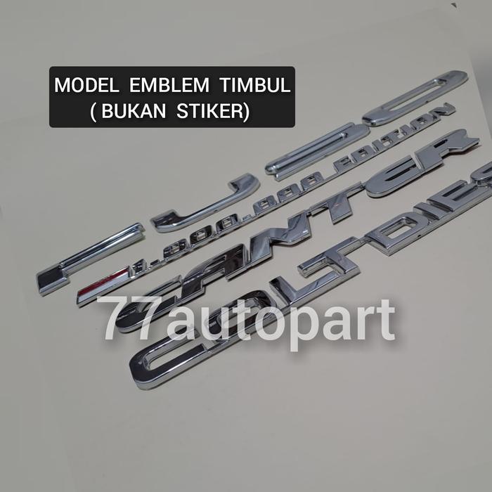 Emblem Fuso Colt Diesel Canter 1 Juta Edition Harga Sudah 4Pc Emblem