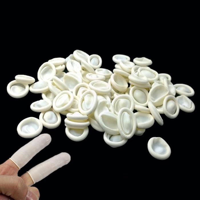 1 pcs (ecer) finger cots finger coats sarung jari pelindung jari [kuat dan tahan lama]